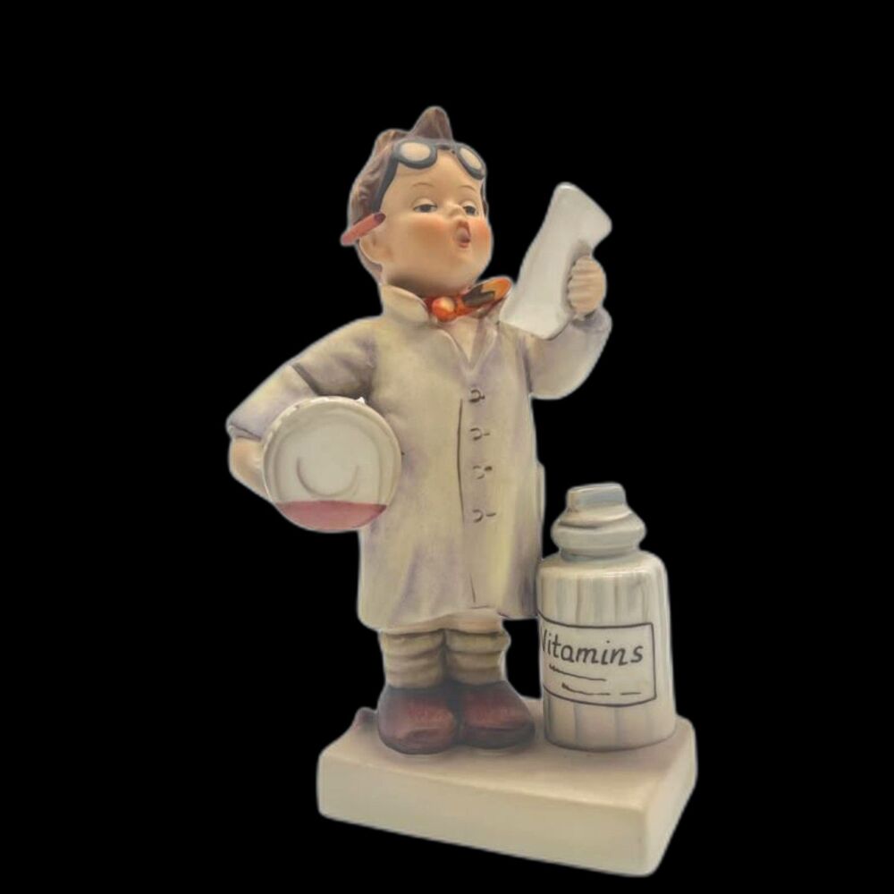 Vintage M.I. Hummel "Little Pharmacist" Figurine HUM322 Goebel Germany Retired